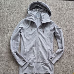 lululemon athletica Purple Gray Hooded Utility Jacket Size 4